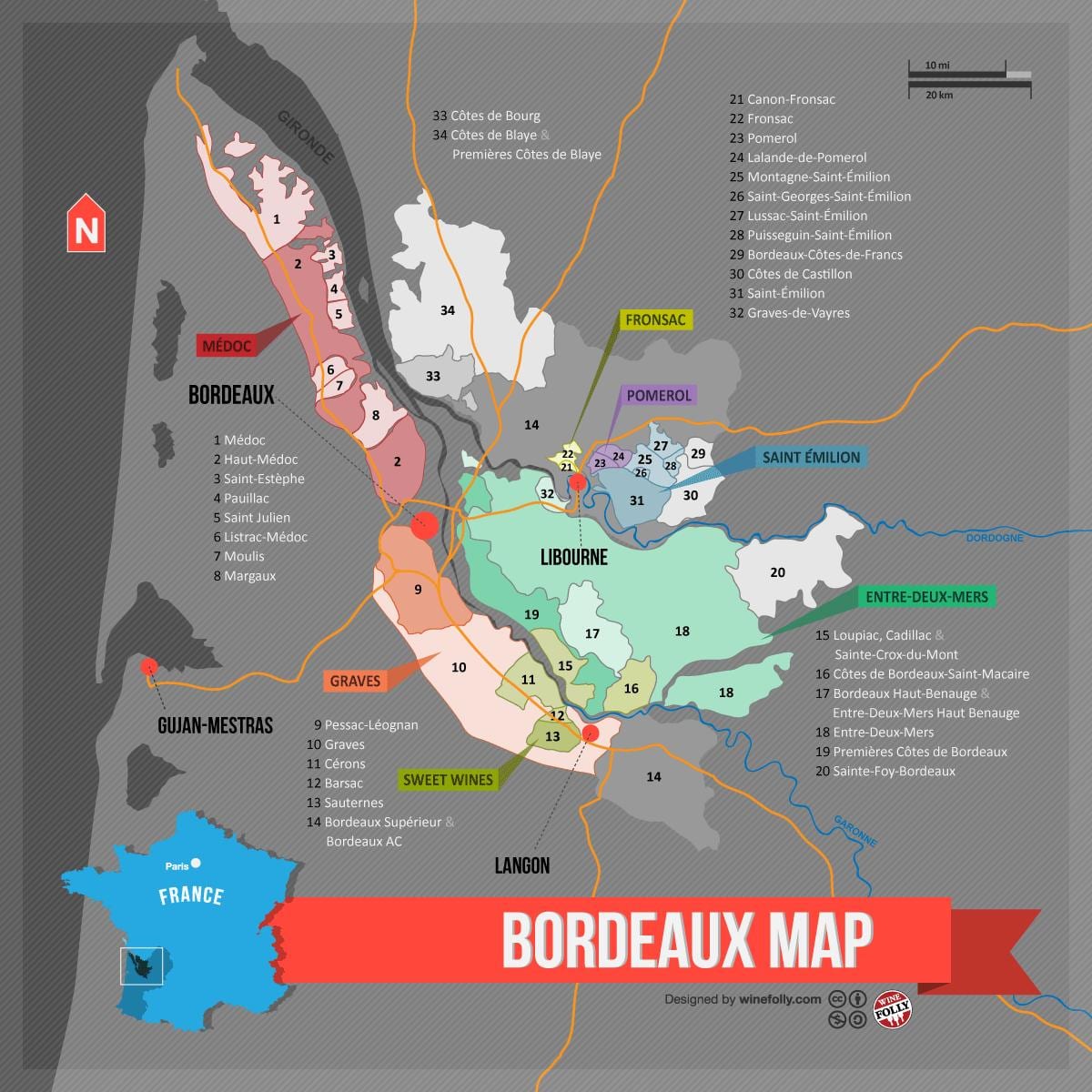 Bordeaux wine country kart